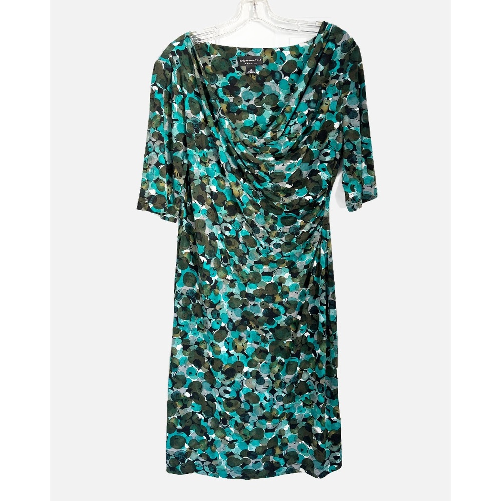 Connected Apparel fitted dress